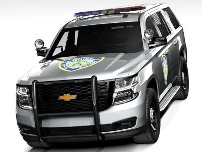 Chevrolet Tahoe PPV 2015 3D model