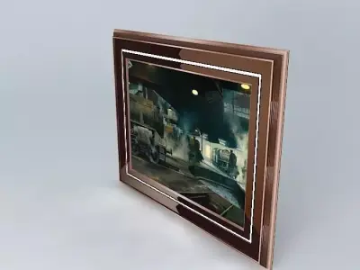 Painting Turntabe Free 3D model