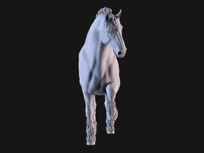 Horse 3D print model