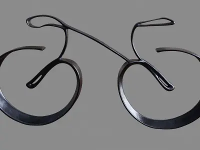 Bicycle decoration 3D model