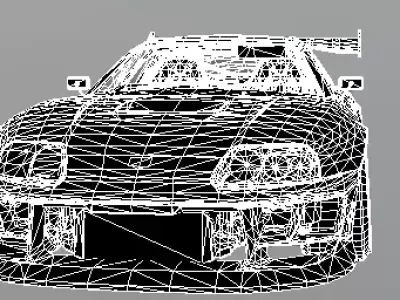 Toyota Supra 3D print model