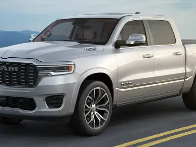 RAM 1500 2025 Tungsten 3D model