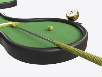 Miniature Golf Course 11 3D model