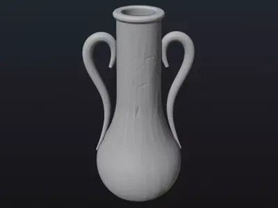 Jar - High Poly and Low Poly  3D print model