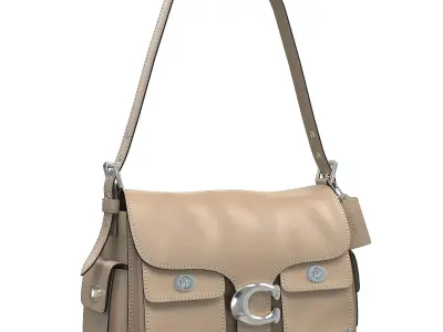 Coach Western Cargo Tabby Bag Low-poly 3D model