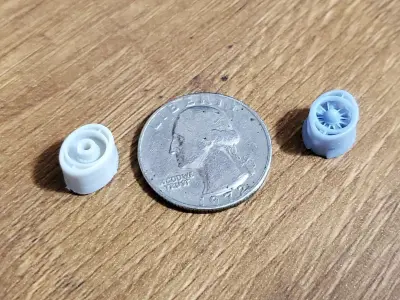 B-24 Engine Cowling 3D print model