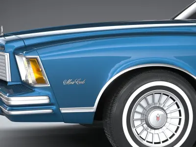 Chevrolet Monte Carlo CG 1978 3D model