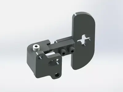 DIY Magnetic Paddle Shifters Free 3D print model