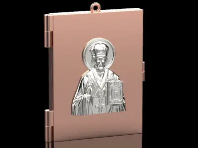 Saint Maria Pendant 17017 3D print model