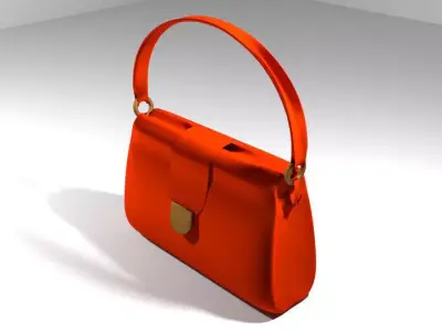 Handbag - Type 1 3D model