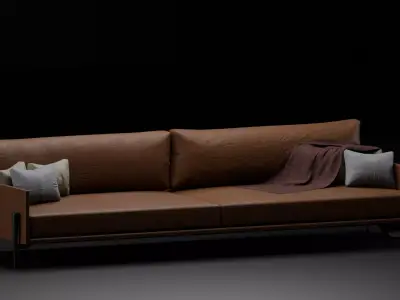 Sofa Modern Luxury 3D model