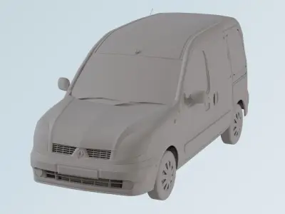 Car - Renault kango 3D model