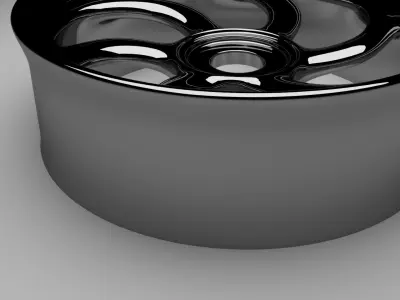 Car Rim Wheel 3D model