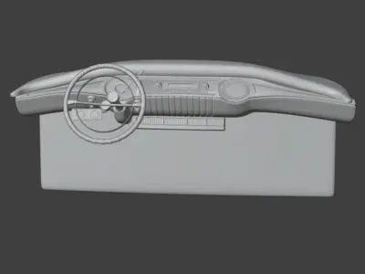 Oldsmobile 88 1954 - 1956 3D print model