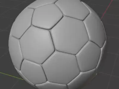 Soccer Ball 3D model order