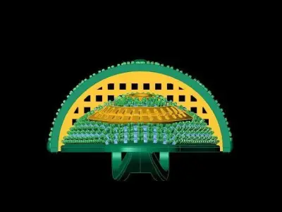 Crown of Smiles Charm 3D print model