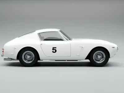 Ferrari 250 GT SWB Berlinetta Racing 3D model