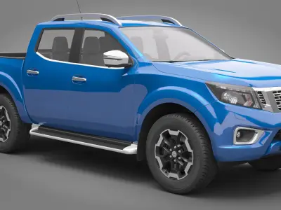 2020 Nissan Navara Double Cab 3D model