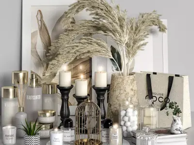 Decorative Set 13 3D model