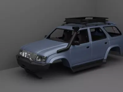 3D Print 2004 Toyota Sport Rider 3D print model