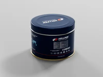 Grease for cars Low-poly 3D model