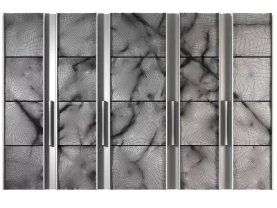 Decorative Rock Wall Panel 3 3D model