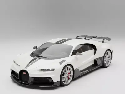 Bugatti Chiron Super Sport 3D model