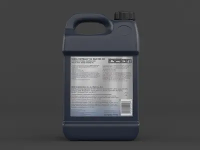 Motor Oil 3D model