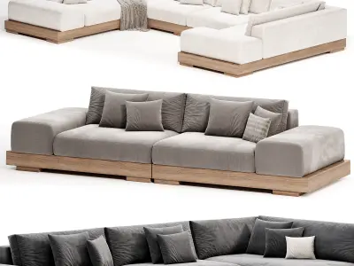 APPIANI Sofa by blanche 3D model