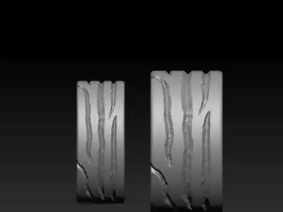 Claw Rings 52668 3D print model