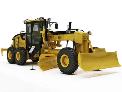 Motor Grader 3D model