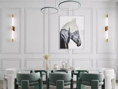 interior 051 3D model