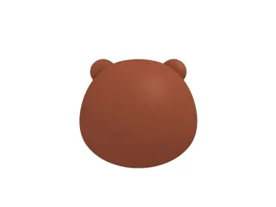 Bear Head 3D model