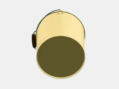 AKERBAR Bucket-plant pot Low-poly 3D model