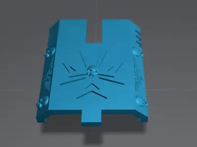 Templar Gun Armor Free  Free 3D model