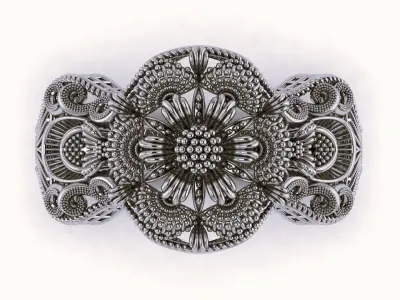 Engagement ring 3D print model