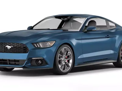Mustang 2015 3D model