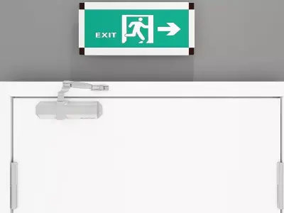 Building Evacuation Collection 3D model