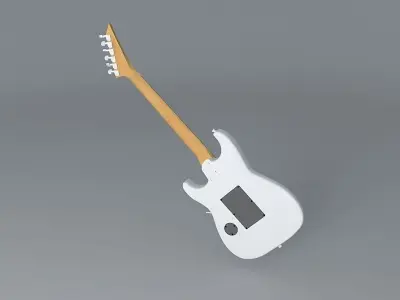 Jackson CDG guitar Free 3D model