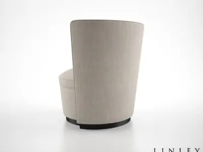 Linley Deco Armchair 3D model