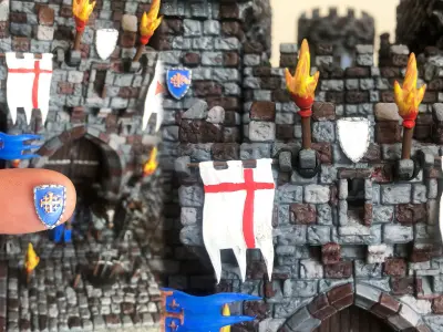 Castle builder - Decor 3D print model