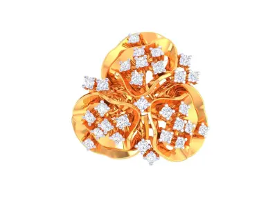 DIAMOND RING 3D print model 20