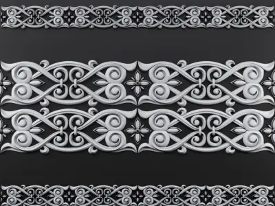 Oz-Trim Ornament 02 3D model