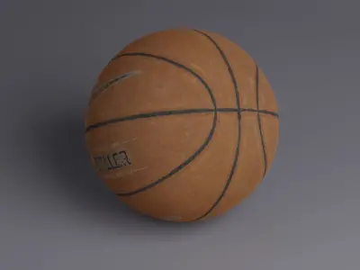 Basket ball 3D model order