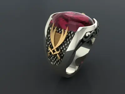 Men RiNG  EY014 3D print model