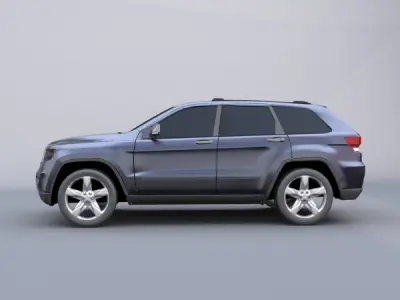  Jeep Grand Cherokee 2011 suv vehicle 3D model