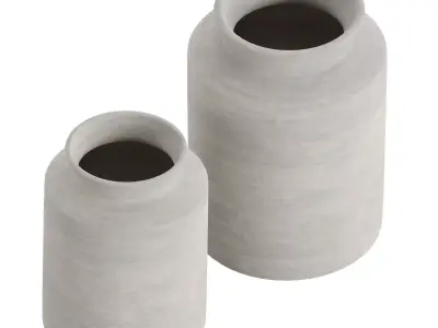 Simple ceramic vase 3D model
