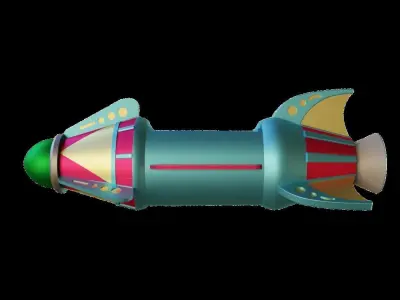 Astro Orbiter ride vehicle Free 3D print model