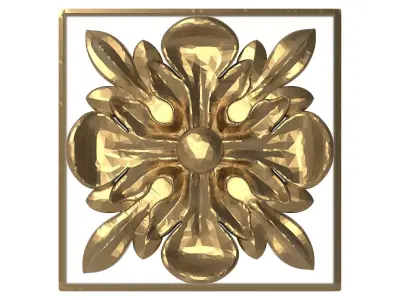  decorative pattern ready for 3D printing 3D model