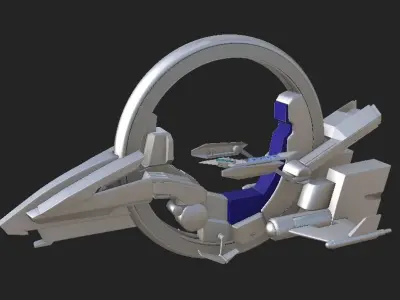 Yu-Gi-Oh 5Ds D Wheel Duel Runner   Yusei Go   Wheel of Fortune 3D model